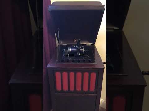 Edison blue amberol cylinder 1606 - Silent Night by Spencer, Young & Wheeler