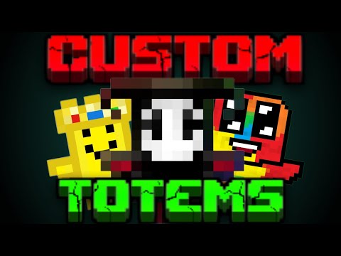 HOW TO MAKE A CUSTOM TOTEM TUTORIAL (clownpierce parrot and more lifeteal smp)