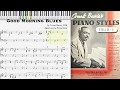 Good Morning Blues by Count Basie (1938, Blues piano)