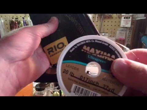 Nail Knot and Perfection Loop for fly lines and sink tips