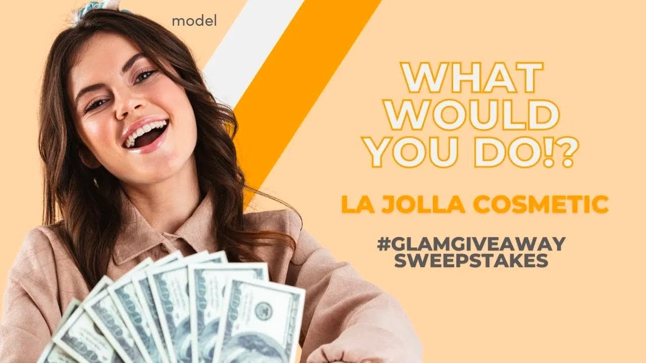 #GLAMgiveaway Sweepstakes: What Would You Do With $6,000?