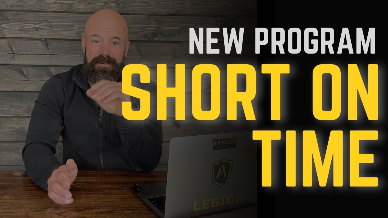 New Program: Short on time