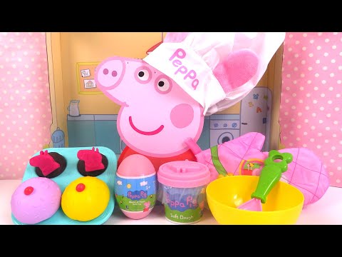 Chef Peppa Pig Cuisine Cupcakes en Pâte à Modeler