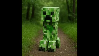 MineCraft Creeper In Real Life #minecraft #minecraftmemes #minecraftanimation #minecraftsurvival
