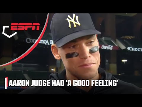 Aaron Judge had a 'good feeling' off the bat he had his 62nd home run | MLB on ESPN