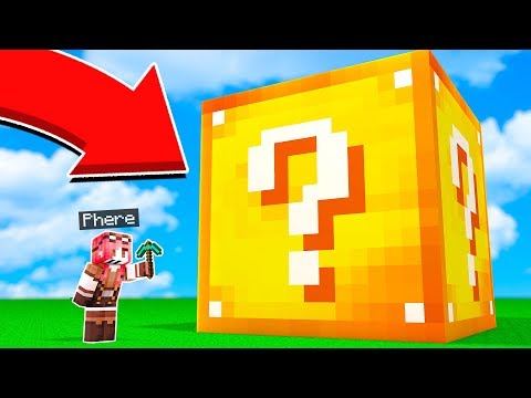 Minecraft ITA - NON APRIRE IL LUCKY BLOCK GIGANTE!!