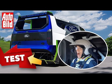 Ford Supervan (2022) | Heißer Ritt im 2000-PS-Elektro-Transit | Test mit Moritz Doka