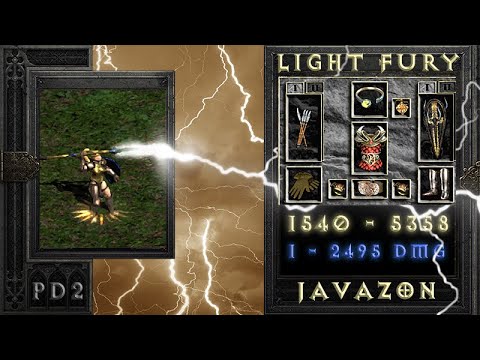 Project Diablo 2 [PD2] Light FURY java build guide