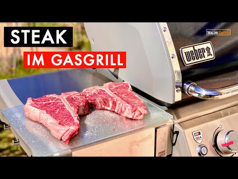 STEAK IM GASGRILL / T-BONE STEAK 🥩