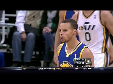 Stephen Curry Full Highlights at Jazz (2013.11.18) - 22 Points, 8 Assists