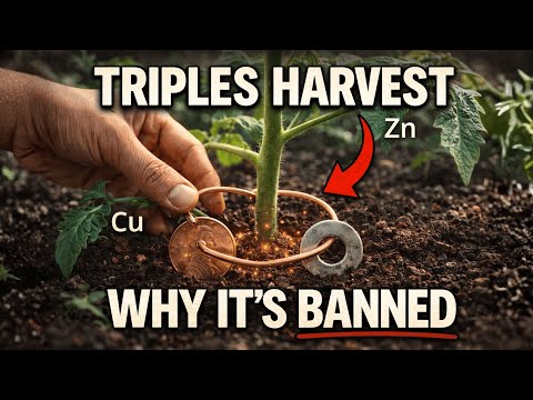 One Old Penny Triples Your Harvest — Why Is This Science "Forbidden"?