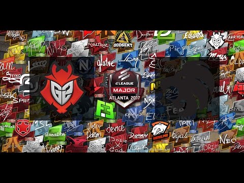 CS:GO G2 Esports vs North // ELEAGUE Atlanta Major 2017 FINALS