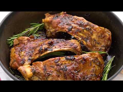 Garlic Brown Sugar Lamb Ribs