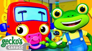 Baby Truck's First Visit | Gecko's Garage | Cartoons For Kids | Toddler Fun Learning