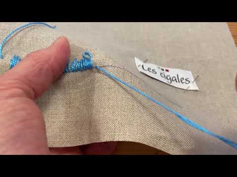 Handstick-Werkstatt - 7tage7stiche - Spannstich