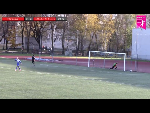 FK Iecava - ARCADIA  '92 Genova | Zemgales kauss 2018 sievietēm (Par 3.vietu)