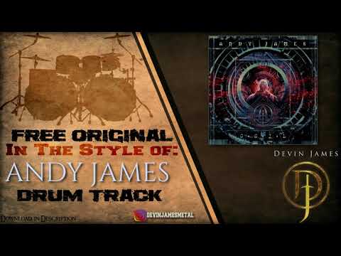 Andy James Styled Free Original Drum Track - 146 BPM (FREE WAV & DRUM MIDI DOWNLOAD)