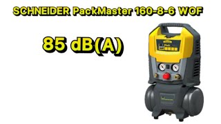 SCHNEIDER PackMaster 160-8 WOF Přenosný bezolejový kompresor