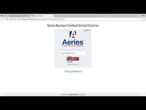 Aeries Online Registration