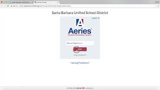 Aeries Online Registration