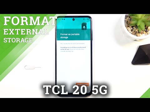 How to Format SD Card in TCL 20– Wipe All Data from SD Card