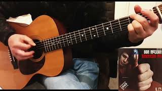 ‘Winterwood’ Don McLean - Guitar Chords (Standard - No Capo)