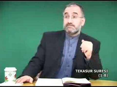 Mustafa Islamoglu - Tekasur Suresi 1/2 Tefsir dersleri 511-1