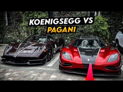 Koenigsegg vs Pagani: Which Hypercar DOMINATES in 2024?