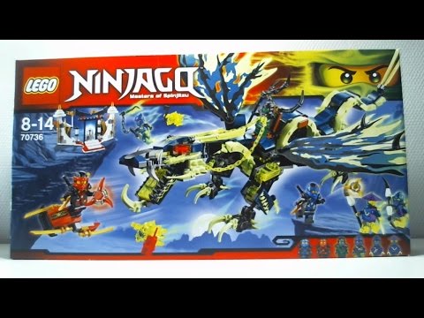 Vidéo LEGO Ninjago 70736 : L'attaque du dragon Moro