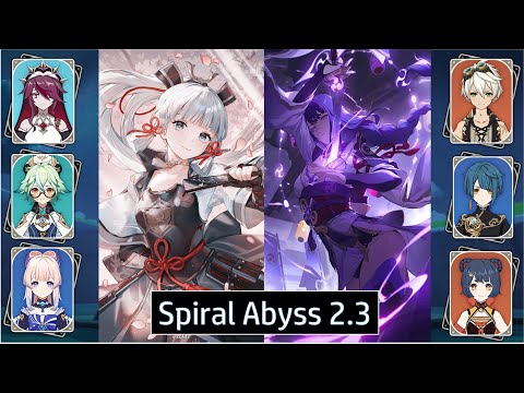 Spiral Abyss Floor 12 Patch 2.3 | | Ayaka Freeze & Raiden National