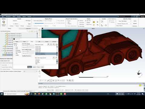 CFD simulation of Vovlo Truck in Fluent Meshing and Fluent Solver