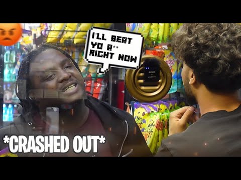 Angry Bully DEMANDS Free Items Like He Owns the Store!