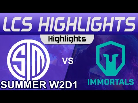 TSM vs IMT Highlights LCS Summer Season 2023 W2D1 Team SoloMid vs Immortals by Onivia