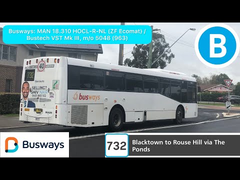 Busways: MAN 18.310 HOCL-R-NL (ZF Ecomat) / Bustech VST Mk III, m/o 5048 (963) [Part 3]