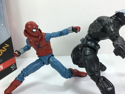 Marvel Legends Spider Man Homecoming Homemade Suit Vulture BAF Chefatron Review