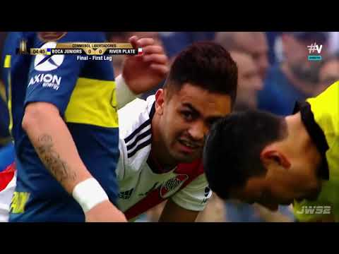 Boca Juniors 2   River Plate 2 Partido Completo HD   Final Ida Libertadores 2018