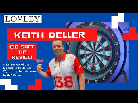 Review of the @LoxleyDarts 17g Keith Deller 138 Soft Tip Barrels