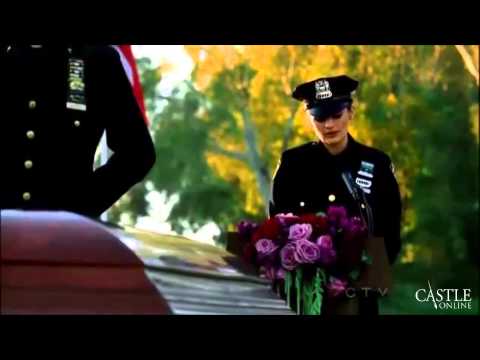 Castle - Montgomery's Funeral/Beckett Gets Shot/Season 3 Finale/Final Scenes HD