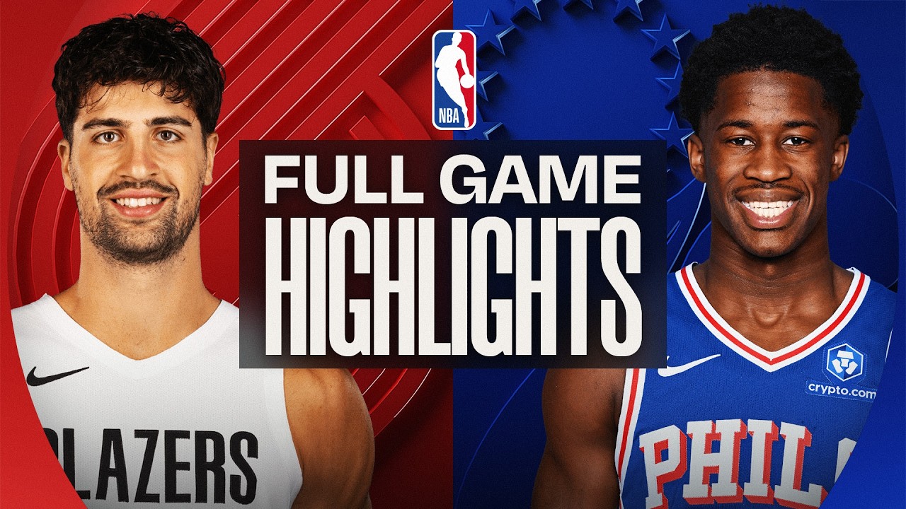 TRAIL BLAZERS at 76ERS | FULL GAME HIGHLIGHTS | March 15, 2026