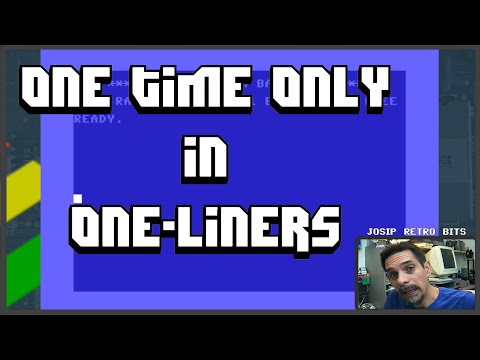 One Time Only in One-Liners | Commodore BASIC