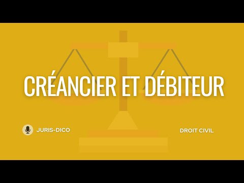 Creditor & Debtor: WHAT IS IT?