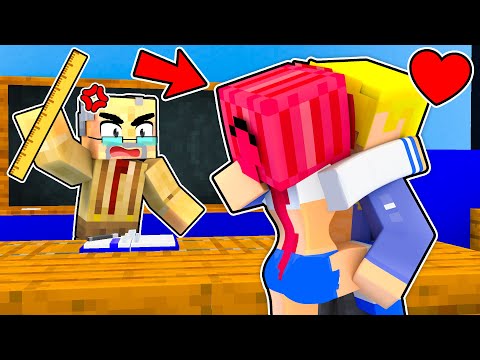 SBRISER BAD BOY BACIA ZOE BAD GIRL in CLASSE Su Minecraft!