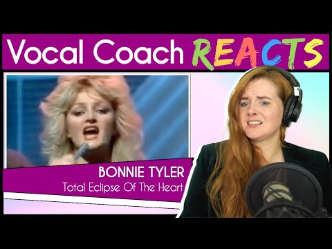 Vocal Coach reacts to Bonnie Tyler - Total Eclipse Of The Heart (Isolated Vocals)