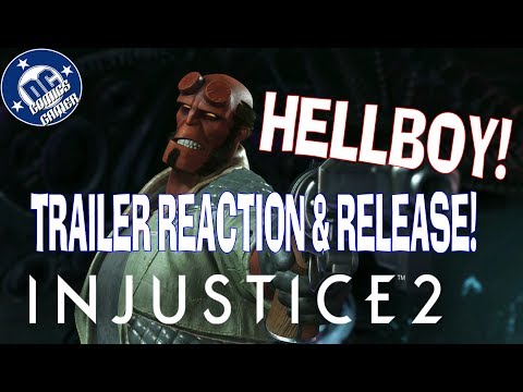 Injustice 2 Hellboy Gameplay Trailer Reaction & Release Date!