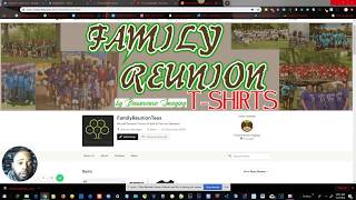 Family Reunion T-shirts on Etsy - Bulk Orders