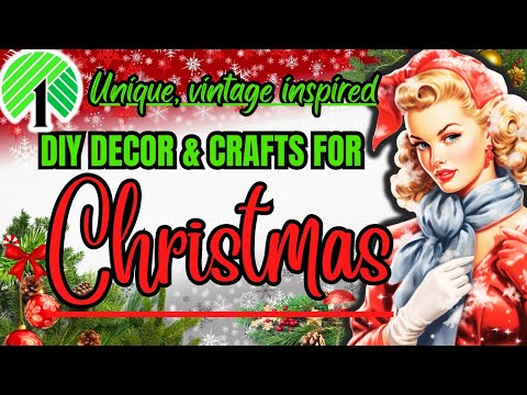 UNBELIEVABLE! DOLLAR TREE CHRISTMAS DIYS & CRAFT IDEAS 🎄