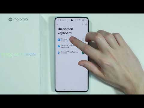 Motorola Edge 60 Fusion: How to Turn ON/OFF Auto Text Correction (Keyboard Auto Correction)