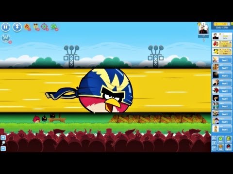 Angry Birds Friends - Tournament 1 HD 3-Stars Week 44 Level 1 Walkthrough High score Week 44 Level 1
