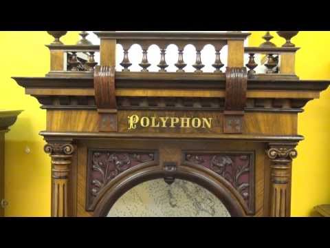 Polyphon Mikado: Antique disc music box
