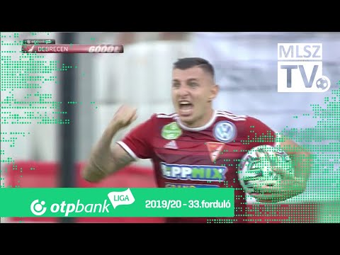 Szélpál Norbert gólja a DVSC – Paksi FC mérkőzésen